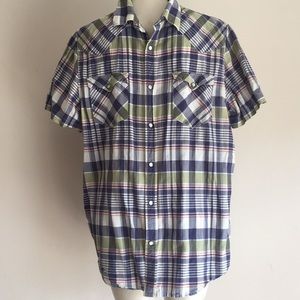 Ralph Lauren Button front shirt Plaid